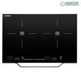 thumbnail image 1 of Equator 21" Portable 2-Burner Induction Cooktop LIGHT with ALUMINUM HANDLE 110V, 1 of 20