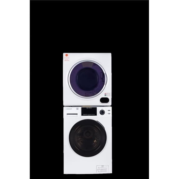 Equator Advanced Appliances 826 + 852 Equator 110V 1.6 cf Washer w/ Pet Cycle & 110V 3.5cf Vented Digital Sensor Dryer