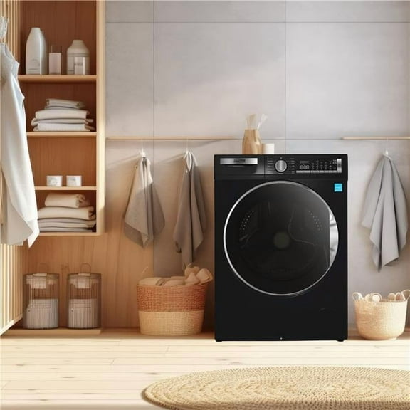 Equator Advanced Appliances CW 2240 Black ConServ Washer 2.2cf AUTOSENSE 1400 RPM 15 programs Sanitize LED Display 110V