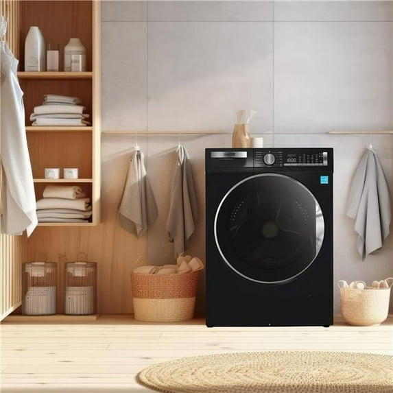 Equator Advanced Appliances CW 2240 Black ConServ Washer 2.2cf AUTOSENSE 1400 RPM 15 programs Sanitize LED Display 110V