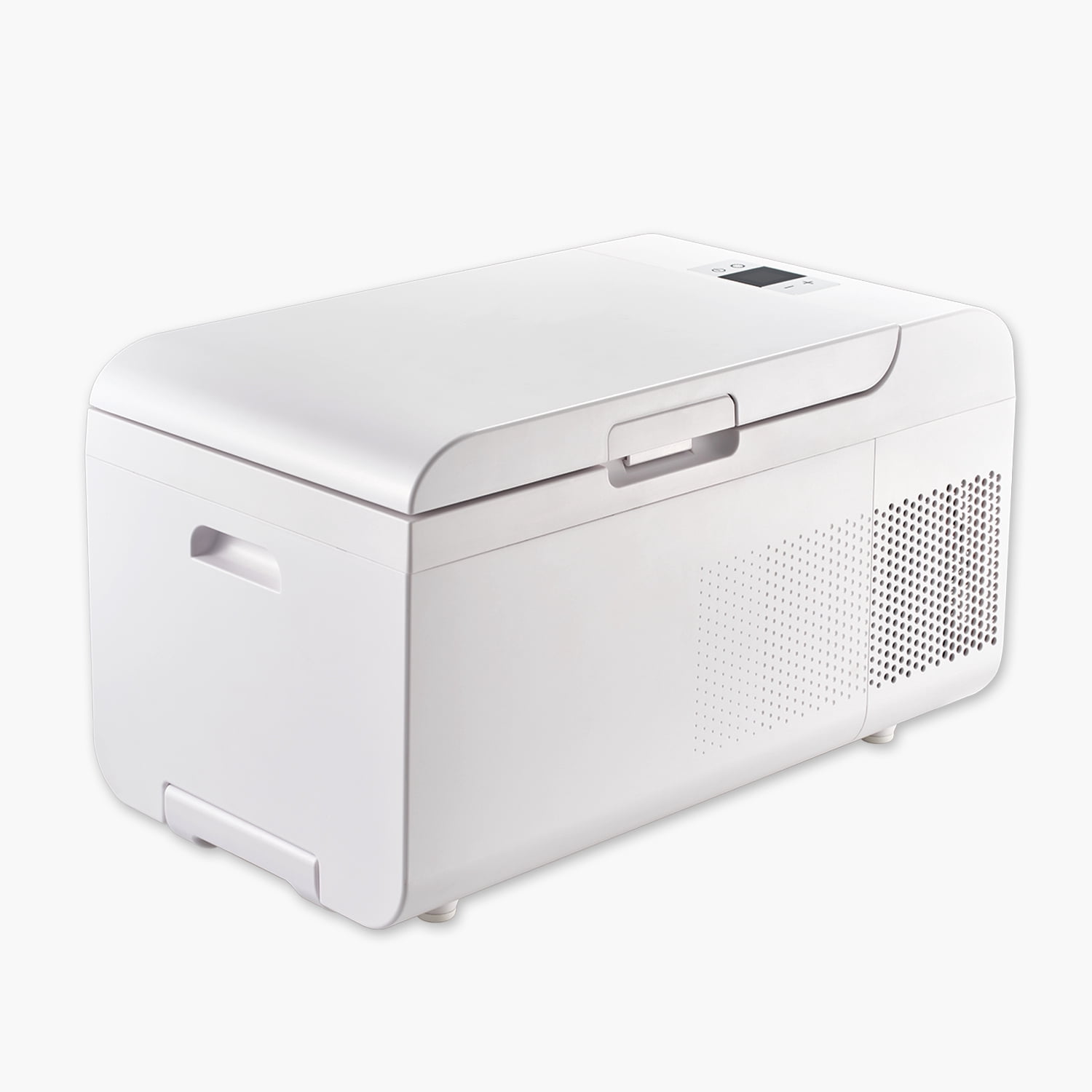 Rotating Freezer Equator Rolling Fridge-Freezer Portable Casters Retractable Handle 0 ...