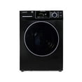 thumbnail image 1 of Equator All-in-One Washer Dryer VENTED-DRY 30% FASTER than Condense 15lb 110V in Black with Adjustable legs, Dual Fans and Sleek Black Design, 1 of 20
