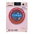 thumbnail image 1 of Equator All-in-One Washer Dryer VENTLESS/VENTED PET cycle 1.62cf/15lbs 110V in Pink, 1 of 30