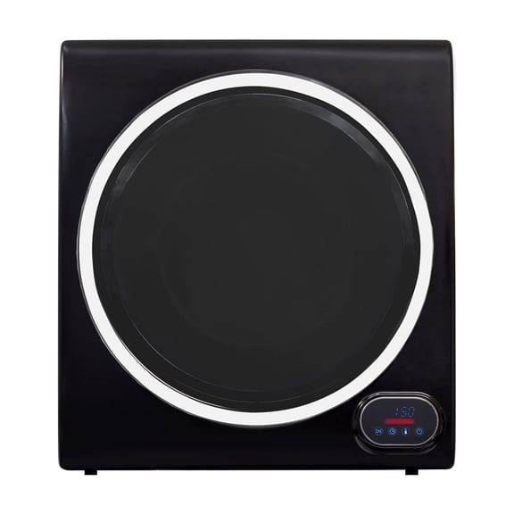 Equator Compact Vented Sensor Dryer 3.5cf/13lbs 110V Bottom digital control , Stainless Steel Drum with Sleek Design