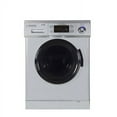 thumbnail image 1 of Equator Compact Vented/Ventless Dry Quiet 24 Inch Silver Washer Dryer Combo, 2019, 1 of 8