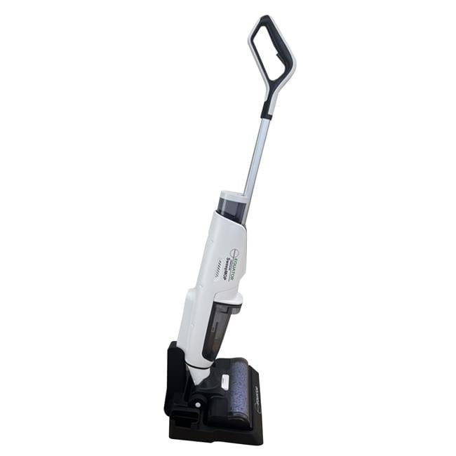 Equator Cordless Self-Cleaning Wet/Dry Vacuum Sweep Mop for Hard floors and Carpets with Voice Prompt in White