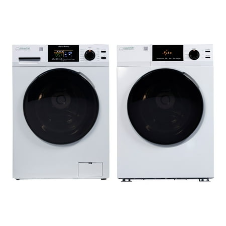 Equator Deluxe Laundry Set, 1.9cf Sani Washer + Vented Dryer, 12 Wash Cycles