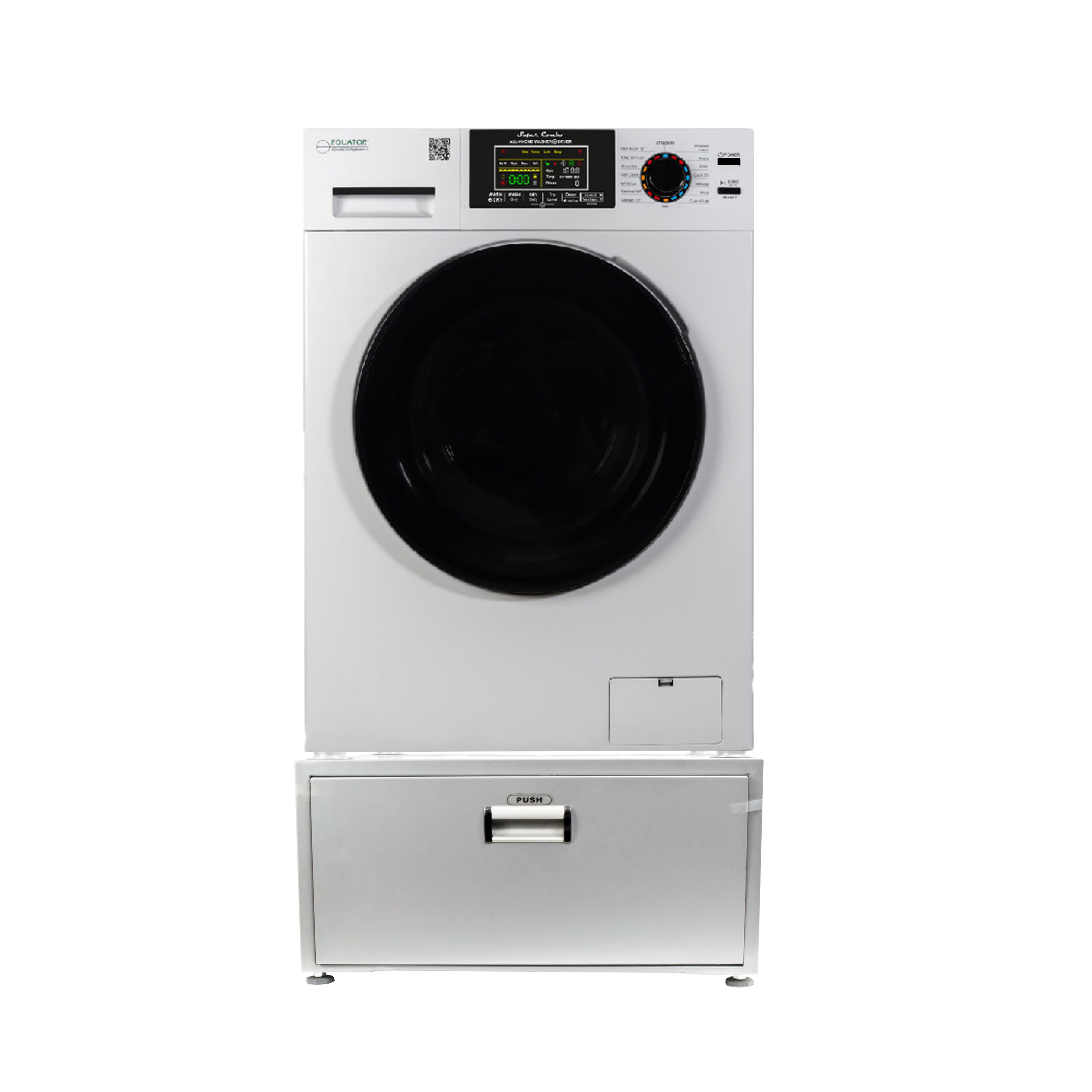 Equator Digital Compact 110V Vented/Ventless 18 lbs Combo Washer Dryer