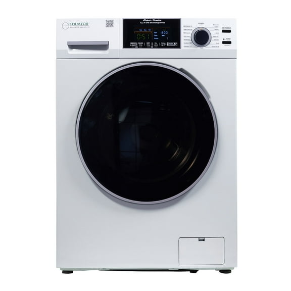 Equator Digital Compact 110V Vented/Ventless 18 lbs All-in-One Washer Dryer – White