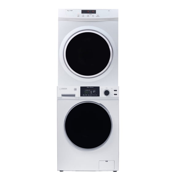 Equator APARTMENT STACKABLE 110V EW 826 Washer 1.6cf + ED 860 Vented Dryer 3.5cf