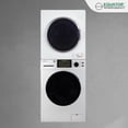 thumbnail image 1 of Equator Digital Touch Apartment 110V Set 18lbs Washer+Vented 3.5cf Auto/Time Dry, 1 of 15