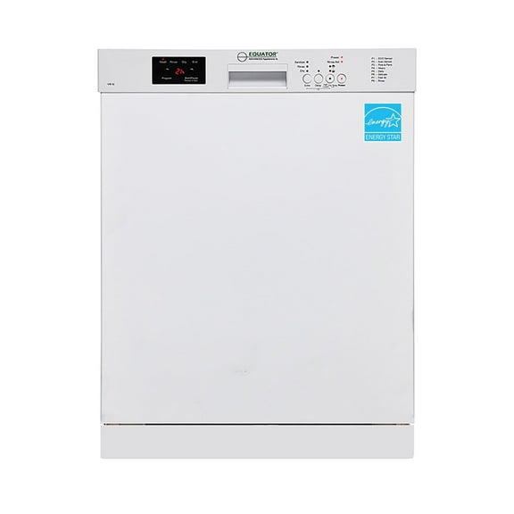 Equator Europe 24" Built in 14 place Dishwasher in White