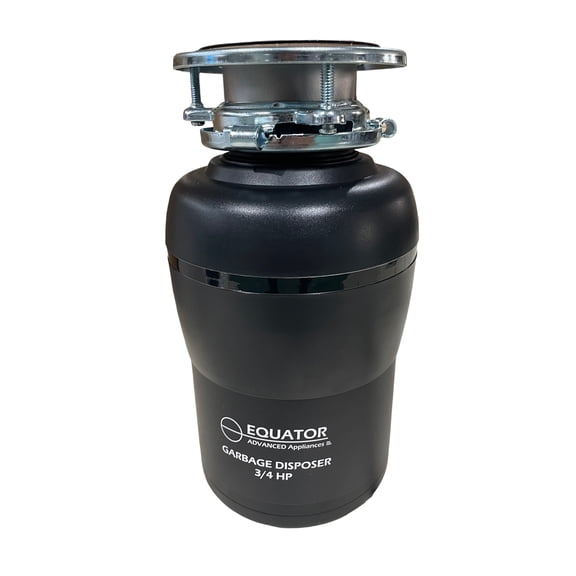 Equator Garbage Disposer 3/4HP ULTRA QUIET 65 dB 2 Stage Grinding 1700 rpm 110V