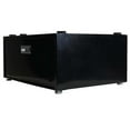 thumbnail image 1 of Equator Laundry Pedestal with Drawer in Black, 1 of 3