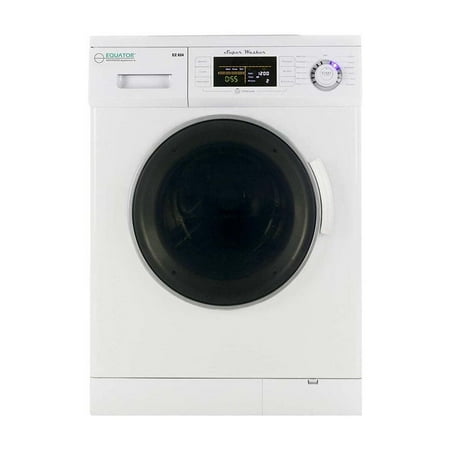 Equator Advanced Appliances 1.6-cu ft High Efficiency Stackable Front-Load Washer (White)
