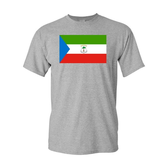 Equatorial Guinea Country Flag Adult DT T-Shirt Tee