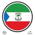 thumbnail image 1 of Equatorial Guinea Flag - 5" Vinyl Sticker - For Car Laptop I-Pad - Waterproof Decal, 1 of 1