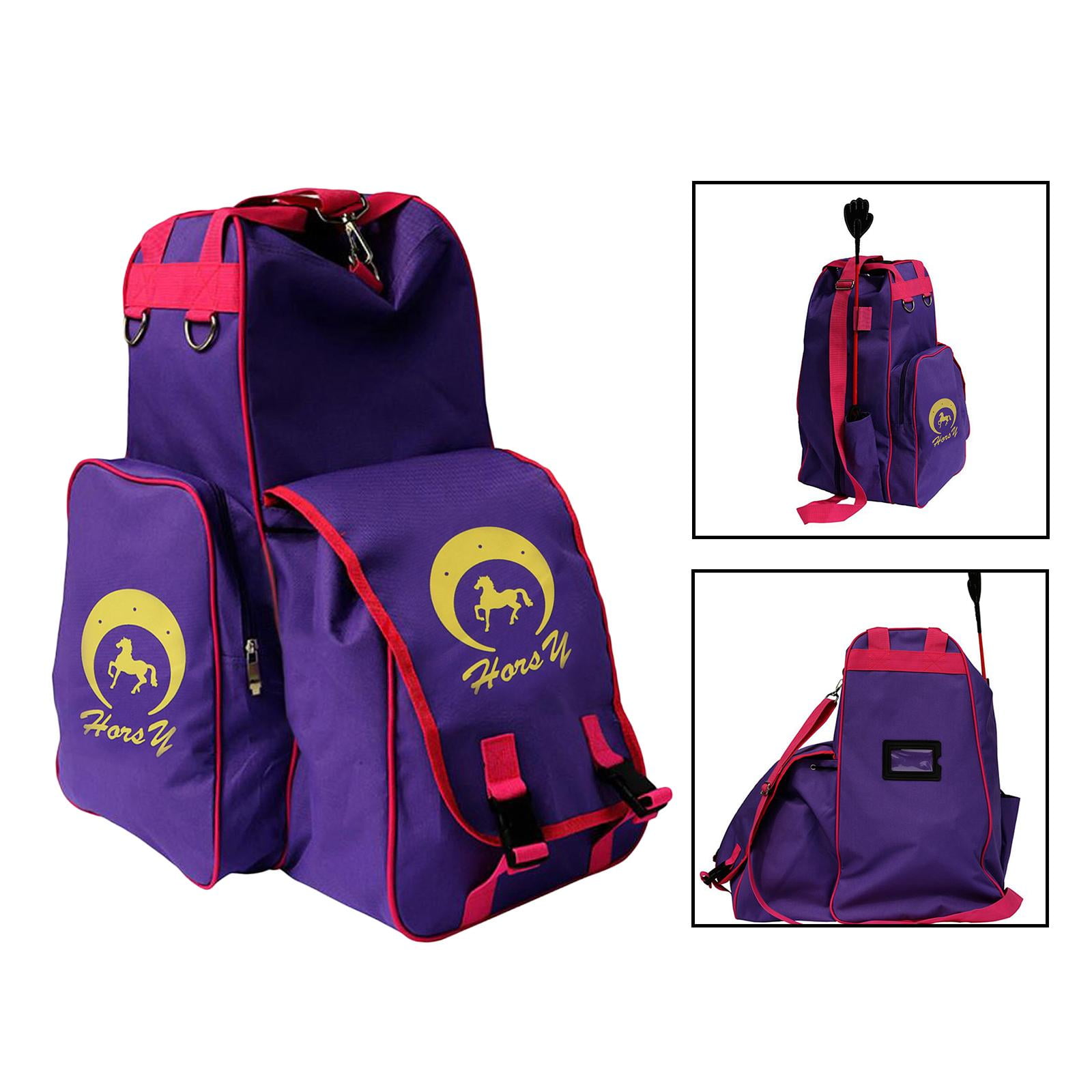 Equestrian Backpack Horse Riding Boots Storage Bag 54x50cm