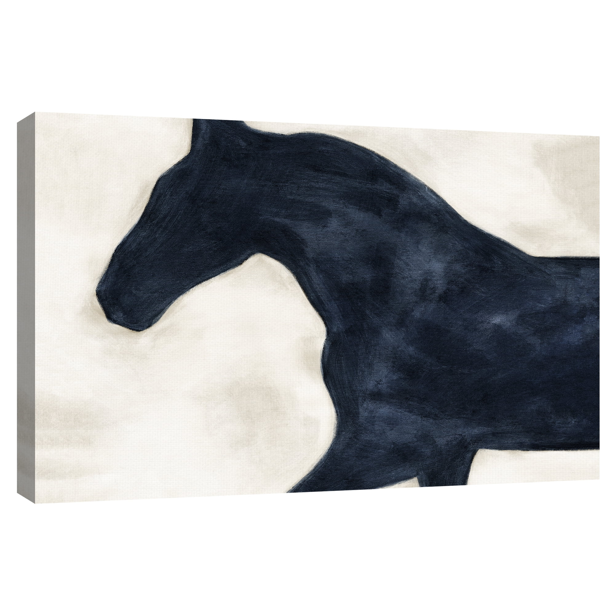 Equestrian Beauties Halt by Kristine Hegre Canvas Art Print