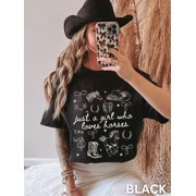 Equestrian Cowgirl Western Horse Rider Trainer Gift T-Shirt