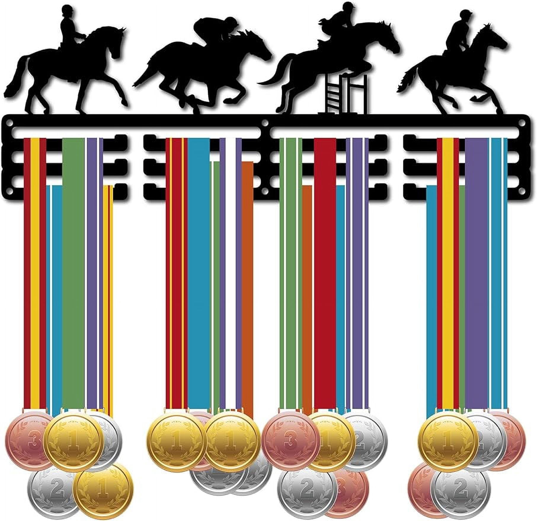 Equestrian Medal Hanger Display Horsemanship Medal Holder Rack Sports ...