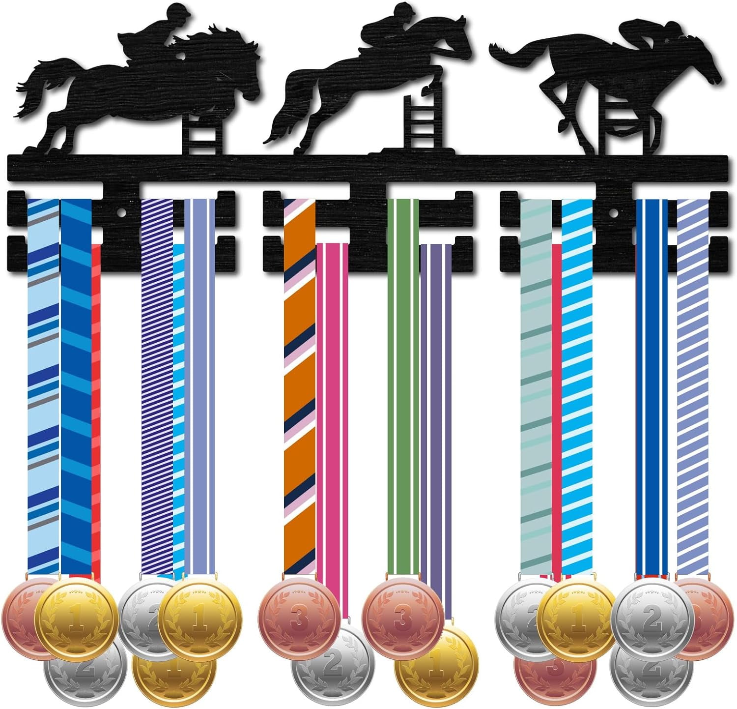 Equestrian Medal Hanger Display Sports Medal Holder Horsemanship Horse ...