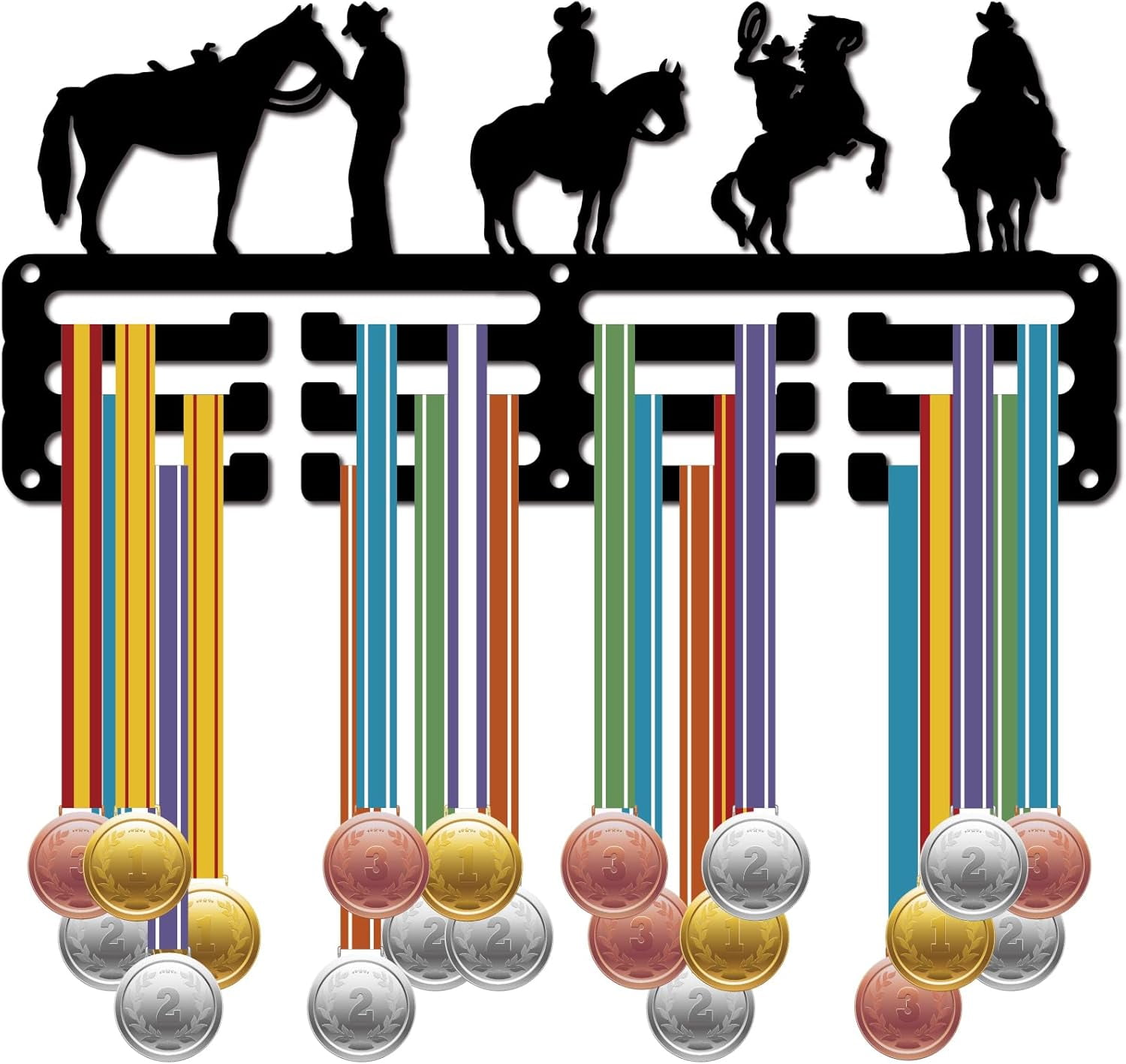 Equestrian Medal Holder Medal Hanger Rack Display Hanging Awards Wall ...