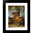 thumbnail image 1 of Equestrian Portrait of Don Gaspar de GuzmanCount Duke of Olivares 20x24 Framed Art Print by Diego Velazquez, 1 of 2