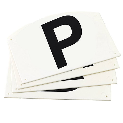 Equi-Essentials Arena Dressage Markers 4pk White