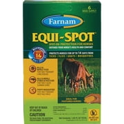 Farnam Equi Spot Spot-On Fly Control for Horses - Equine Fly Control - Unscented Liquid Residential Use, Standard Application