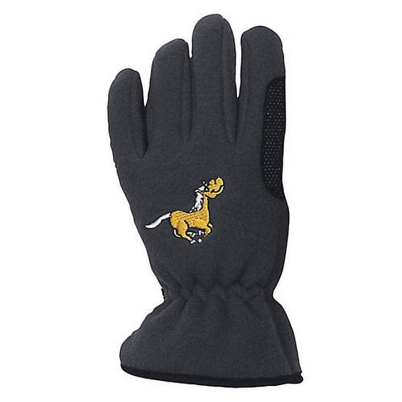Equi-Star Kids Pony Fleece Gloves S Black