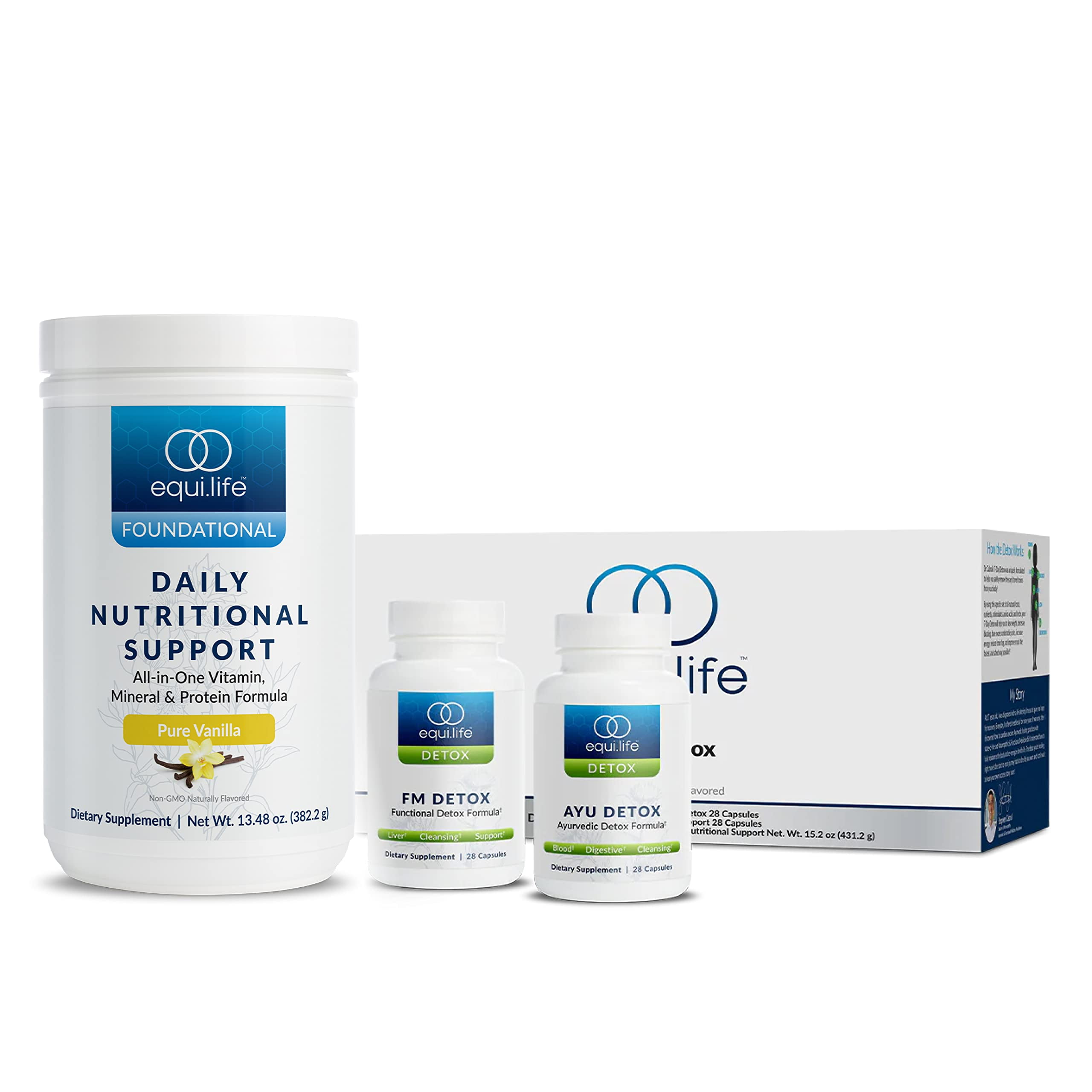 EquiLife - 7 Day Detox Pure Vanilla 14 Servings