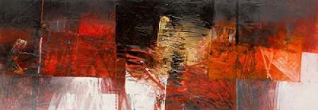 Equilibri in rosso Canvas Art - Censini (10 x 20)