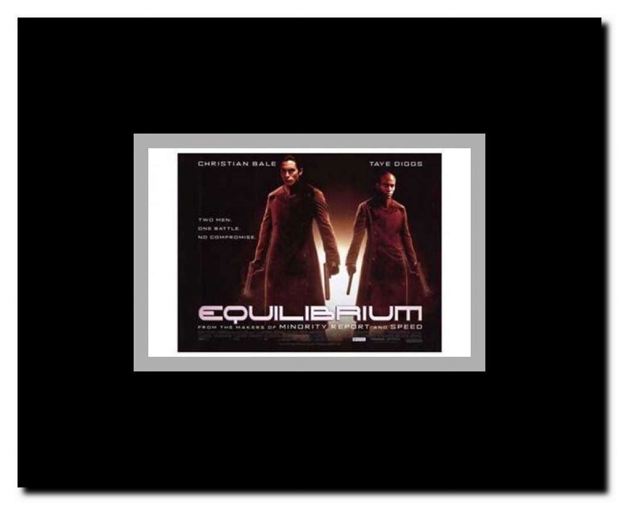Equilibrium Framed Movie Poster
