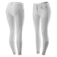 thumbnail image 1 of Equinavia Astrid Womens Silicone Full Seat Breeches | Mid Rise Riding Pants with Phone Pockets, 1 of 14