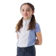 thumbnail image 1 of Equinavia Charlotte Kids Equestrian Short Sleeved Show Shirt with Cooling Mesh, 1 of 6