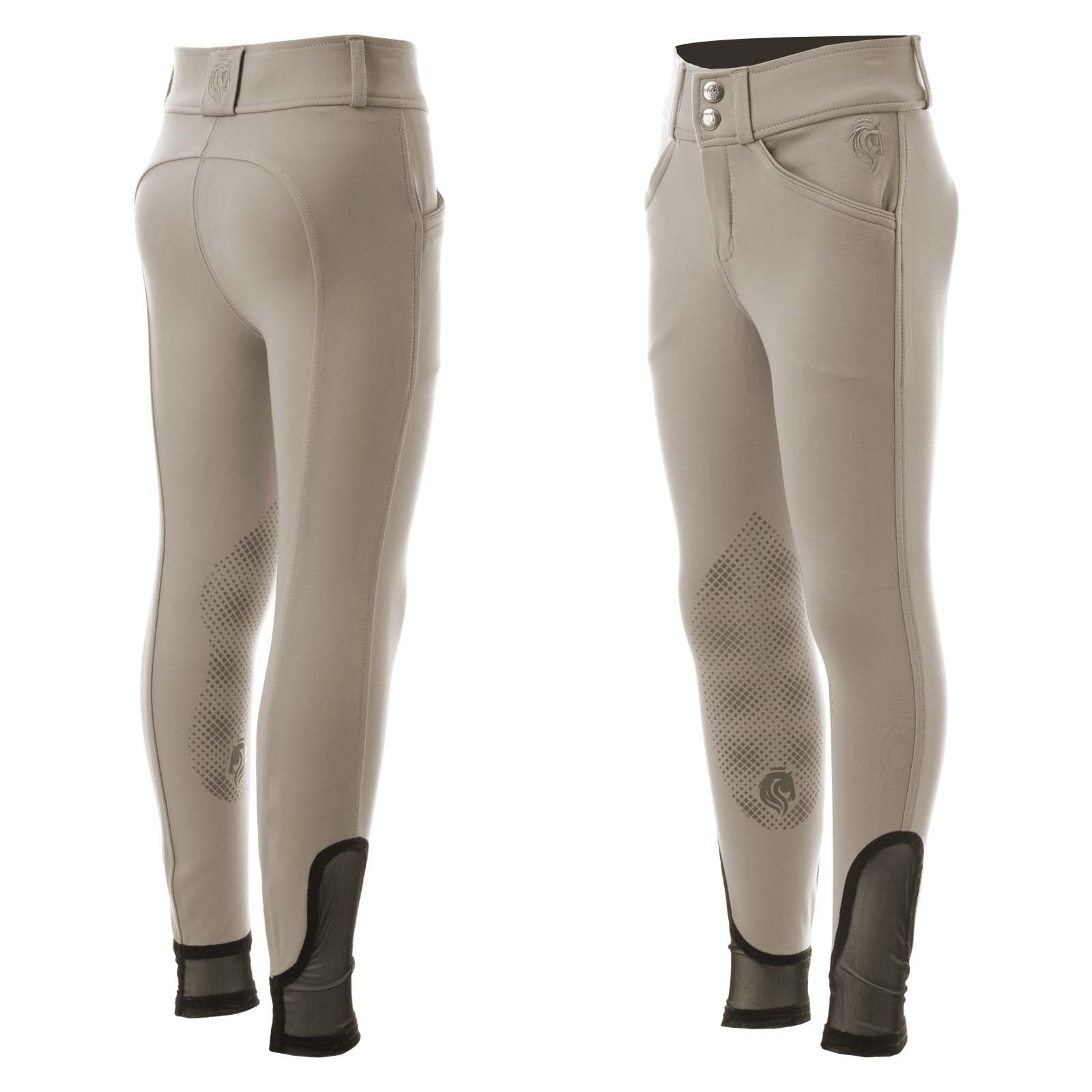 Equinavia Greta Kids Premium Equestrian Riding Pants | Silicone Knee ...