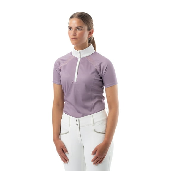 Equinavia Ingrid Womens Equestrian Short Sleeved Show Shirt with Cooling Mesh