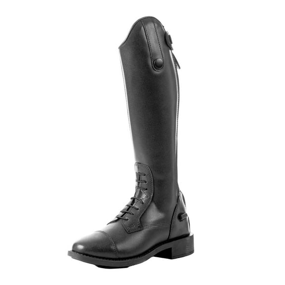 Equinavia Kaia Kids Synthetic + Genuine Leather English Riding Tall Field Boots | Reusable Boot Shapers Included