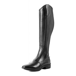 Ovation Flex Sport Ladies Field Boot - English Riding Boot, Premium Cowhide, Pigskin Lining, Moisture-Wicking, Rubber Sole