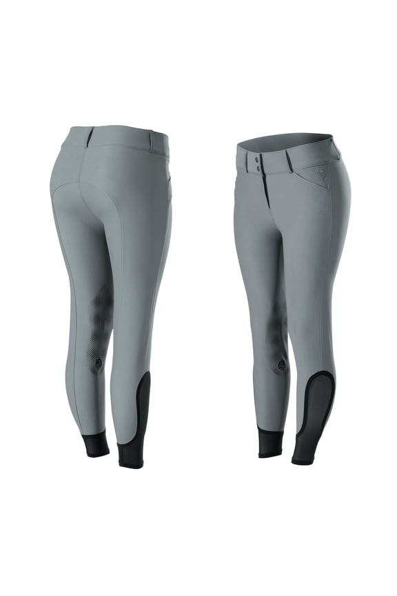 Equinavia Maud Womens Mid Rise Silicone Knee Patch Breeches