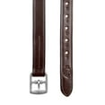 thumbnail image 1 of Equinavia Saga Non Stretch Stirrup Leathers Pair - Chocolate Brown - 54 in, 1 of 3