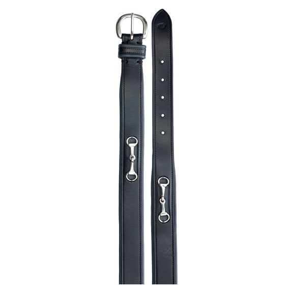 Equinavia Tirild Womens Leather Equestrian Horse Riding Belt with Bit Design