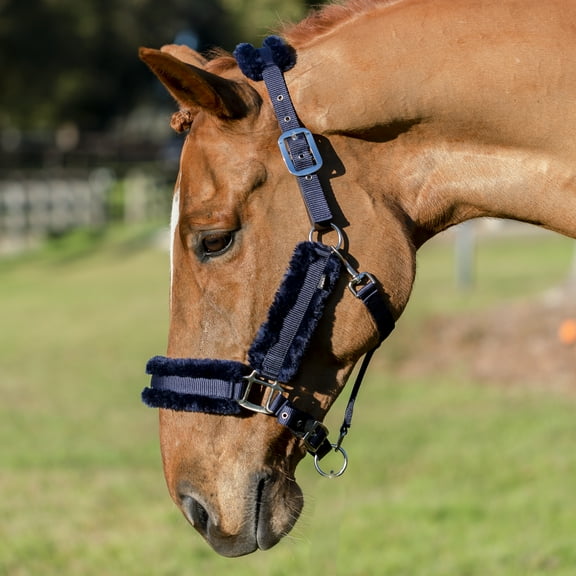 Equinavia Valkyrie Soft Ultra Fleece Padded Adjustable Breakaway Horse Halter