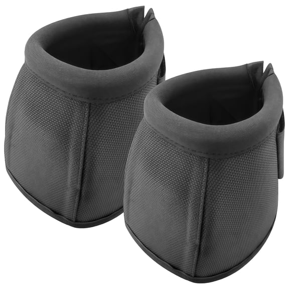 Equine Bell Boots, One Pair Protective Hoof Guards, Shock-Absorbing Horse Gear, Oxford Cloth Fabric, Suitable for Training, Riding, Competitions