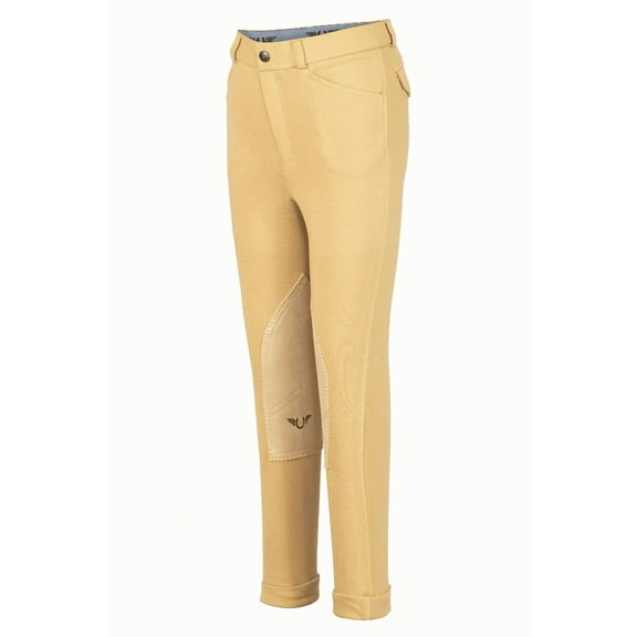 Equine Boys Patrol Light Jods Breeches - Light Tan