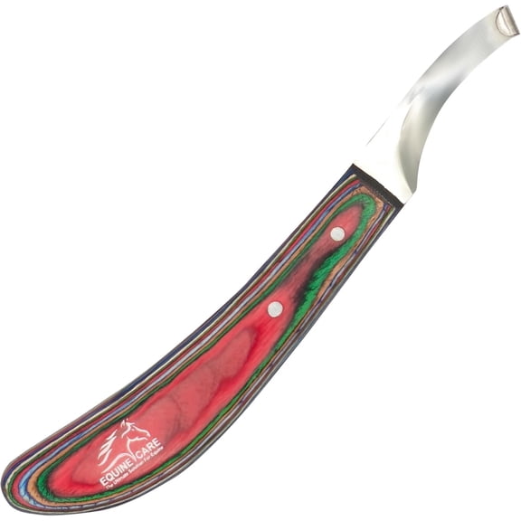 Equine Care Farrier Hoof Knife Left-Handed Razor Sharp J2 Stainless Steel Blade