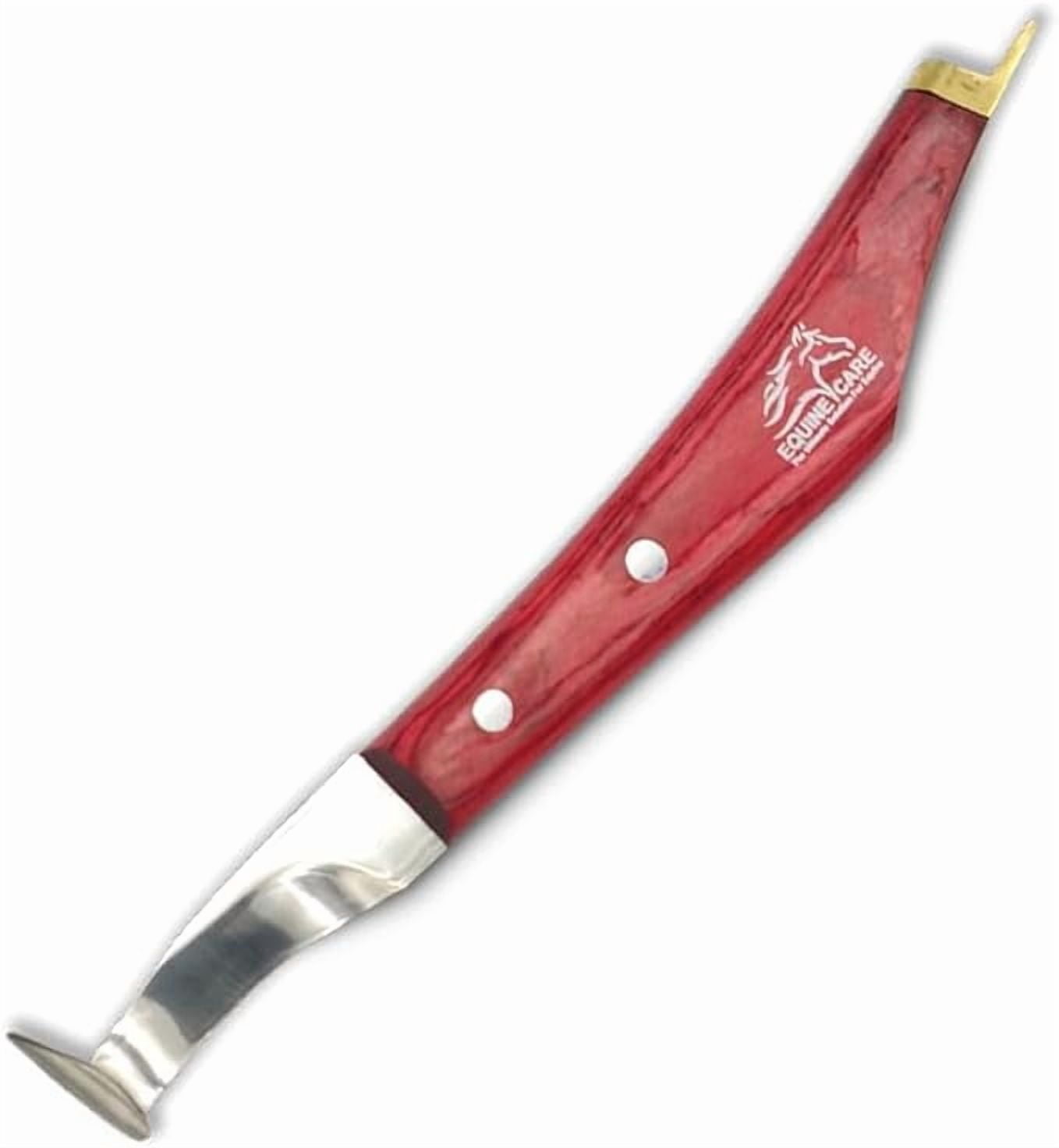 Equine Care Farrier Hoof Knife Left-Handed - Ultra-Sharp J2 Stainless ...