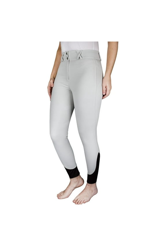 Charlotte Silicone Full Seat Breech- Light Gray- 24