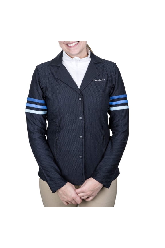 Equine Couture EquiVent Gradient Show Coat w/ Arm Stripes